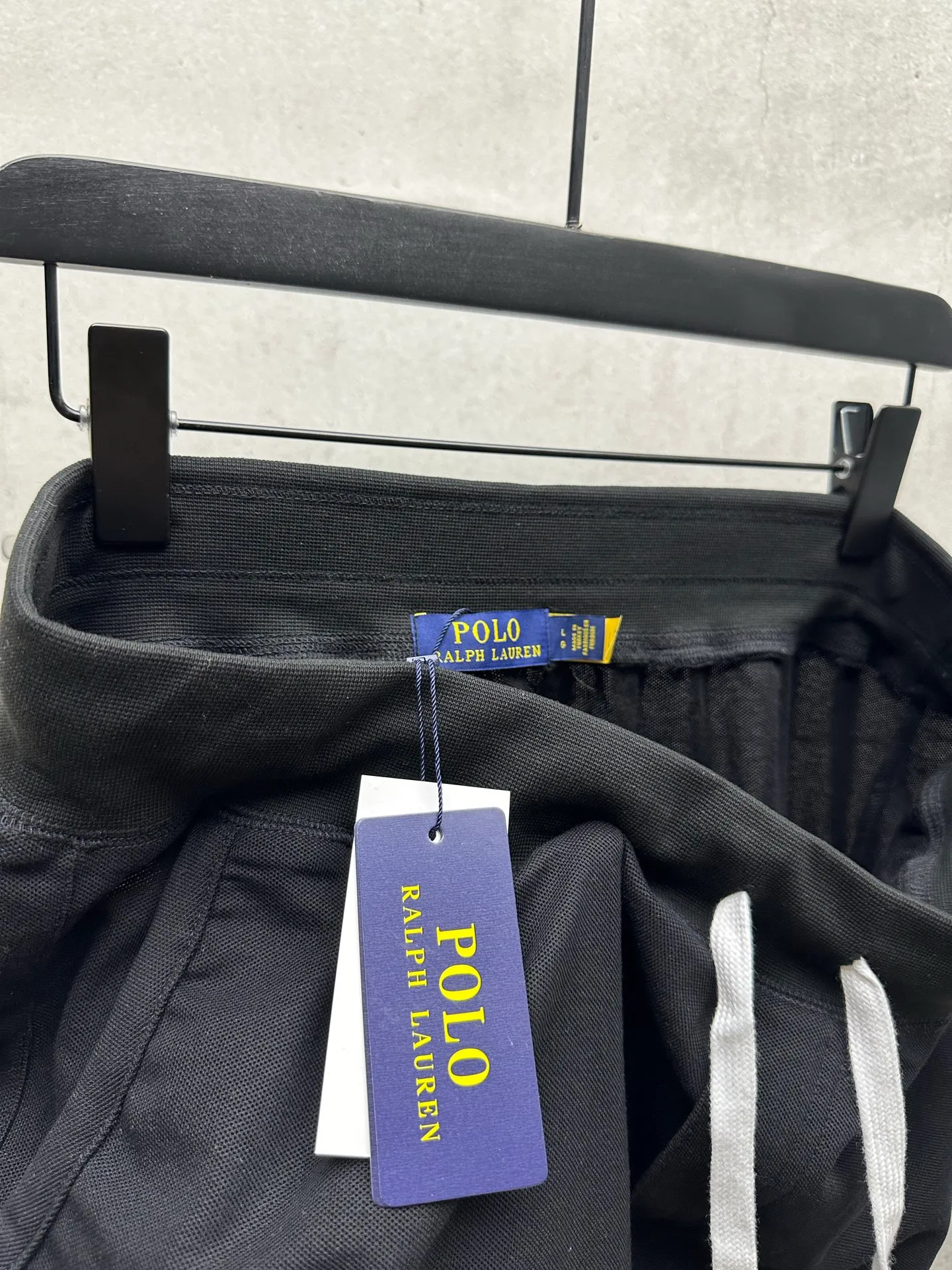 P158 #006 Ralph lauren Ralph Lauren series uses 240G high-end fabrics, Behringer 1000-needle embroidery restores ZP, complete three-label accessories, color: black, size: S M L XL